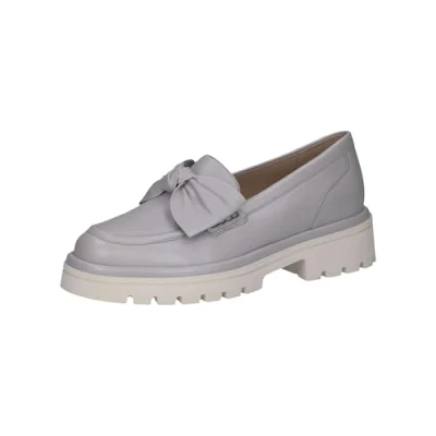 Image of CAPRICE Women&#039;s 9 24751 42 Loafer Flat, Lt Blue Pearl, 6 UK