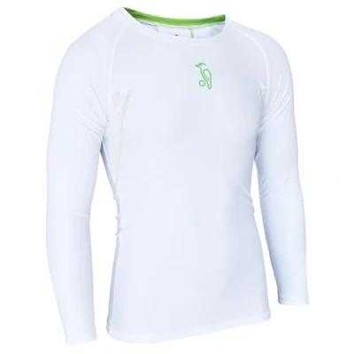 Image of Kookaburra KB Compression Power Shirt, J12 White