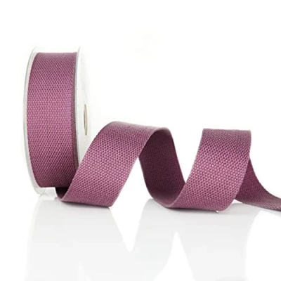 Image of Trimz Cotton Webbing, Mauve, 30mm