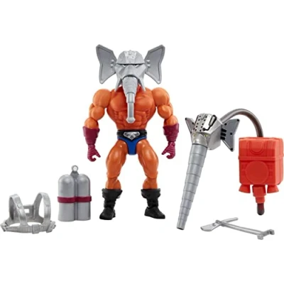 Image of Masters of the Universe Origins Snout Spout Action Figure with Accessories, 5.5in MOTU Collectible Toy Accessories