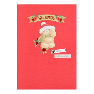 Image of Hallmark Forever Friends Great Grandma Christmas Card &#039;Lots of Love&#039; Medium