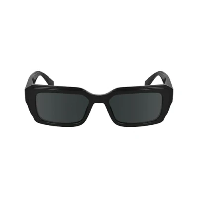 Image of Sunglasses Calvin klein Ckj24620s col. 001 Unisex Squadrata Nero