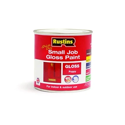 Image of RUSTINS Small Job Gloss Paint Poppy 250ml