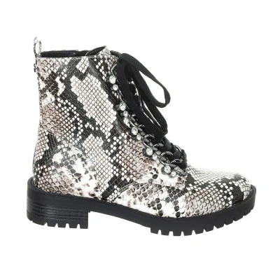 Image of Guess Womens Ankle boots FL7HIEPEL10 Grey Size EU 35