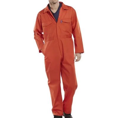 Image of Beeswift PCBSOR38 CLICK BOILERSUIT ORANGE 38