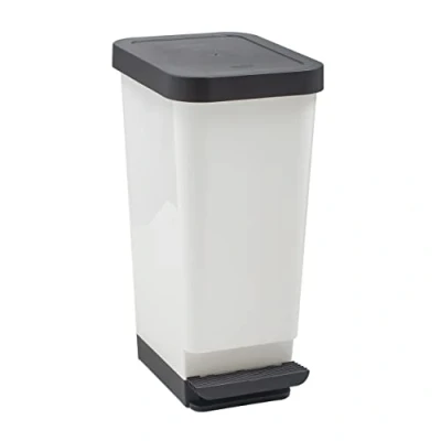 Image of Tontarelli 45L Moda Pedal Bin White