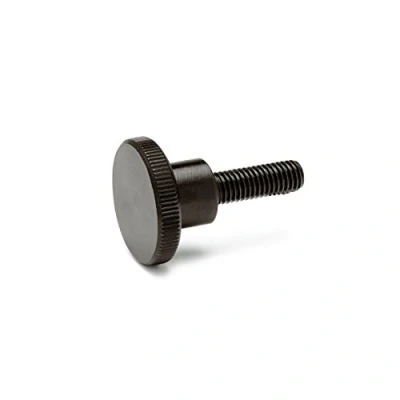 Image of Ganter Normelemente High knurled screws DIN 464 M6 20 Thread Steel burnished 5 pieces
