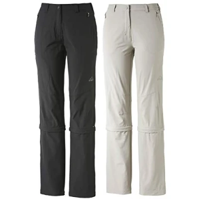 Image of Mckinley Women Abzipp Mandorak KG Pants Grey, Size 25