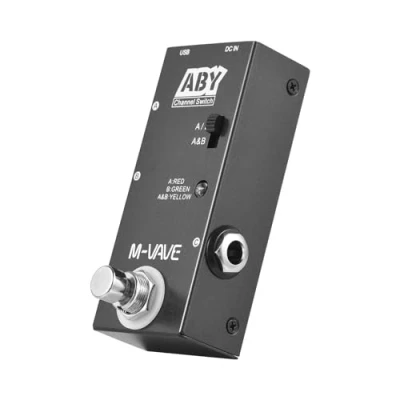 Image of KOCAN ABY Line Selector AB Switch Mini Guitar Effect Pedal True Bypass Bass Box Channel Switch,AB