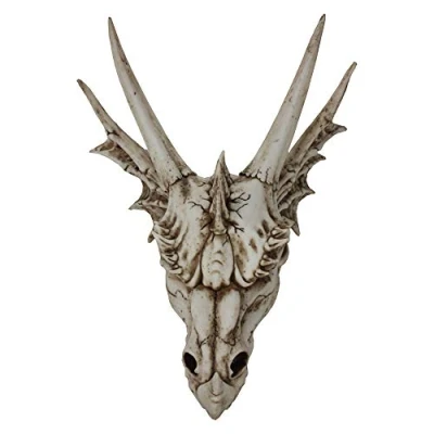 Image of Nemesis Now The Last Dragon Skull Figurine 40cm Ivory