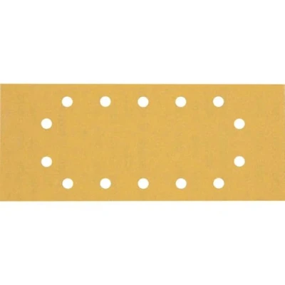 Image of Bosch Professional 10x Expert C470 Sandpaper (for Hardwood, Paint on wood, 115x280 mm, Grit 180, Accessories Orbital Sander)