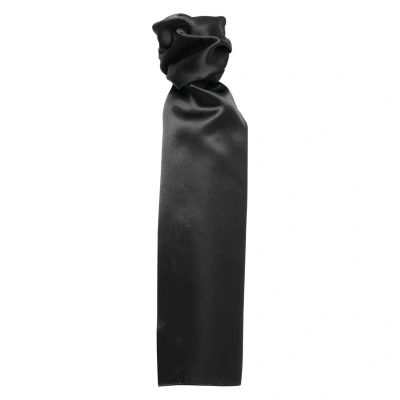 Image of Premier Unisex Colours Plain Scarf (Black) One Size