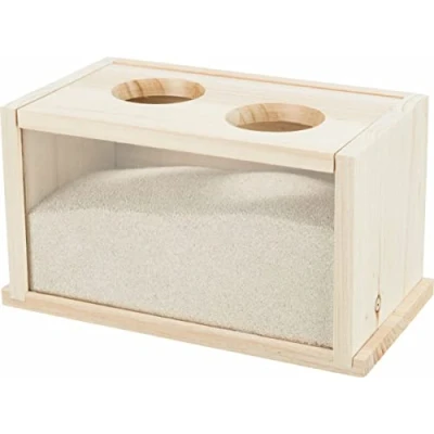 Image of Trixie Wooden sand bath for rodents TR 63004