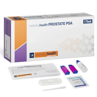 Image of Berkeley Health Prostate Test Kit Home PSA Screen Fast &amp; 92% Accurate Diagnosis Easy to Follow Self 1