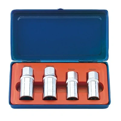Image of Draper Stud Extractor Set, 1/2&quot; Sq. Dr. (4 Piece)