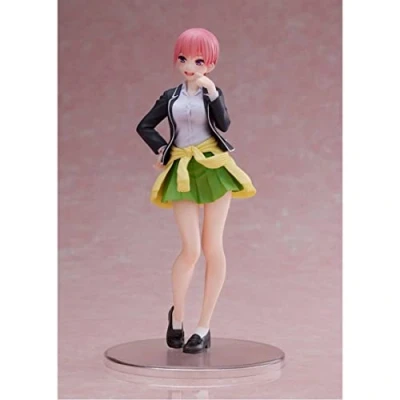 Image of Taito The Quintessential Quintuplets Coreful Figure Ichika Nakano Uniform ver Renewal Prize Figure, Multiple Colors (T84024)