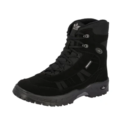 Image of Lico Men&#039;s Wildlife Snow Boots, Black (Schwarz Schwarz), 8 UK