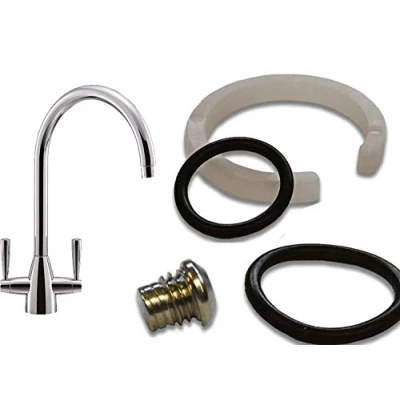 Image of Genuine FRANKE Eiger Kitchen TAP SPOUT Seal KIT O Ring WASHERS CIRCLIPS Screw