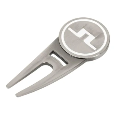 Image of J.Lindeberg Mens Golf Divot Tool White One Size
