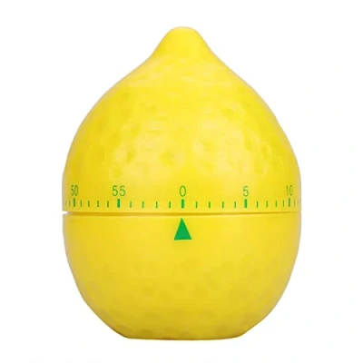 Image of Shipenophy Lemon Shape Mechanical Timer, Cooking Timer fashion Kitchen for Home