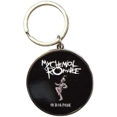 Image of Rock Off officially licensed products My Chemical Romance The Black Parade Emblem Keyring One Size