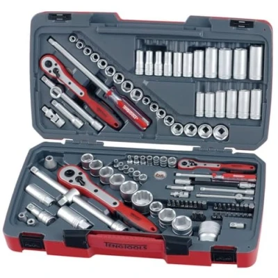 Image of Teng TM111 1/4/ 3/8/ 1/2 inch Tool Set AF/Metric Drive (111 Pieces)