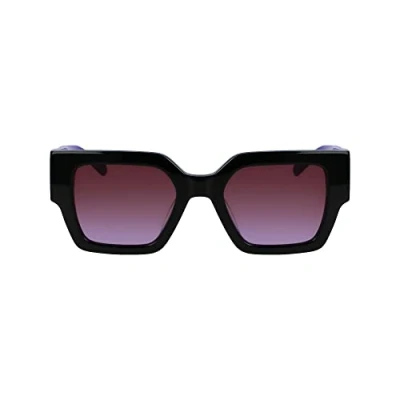 Image of Calvin Klein Jeans Sunglasses, Women&#039;s, Size: 51, Black