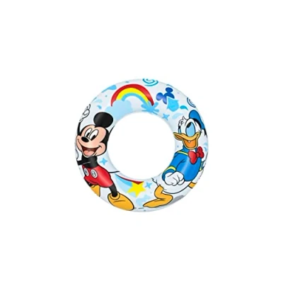 Image of Bestway Kids Swim Ring, Inflatable Swimming Ring for Kids, Disney Pool Float