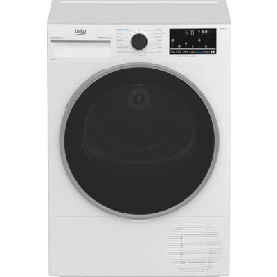 Image of BEKO B5T49231IW 9 kg Heat Pump Tumble Dryer White, White