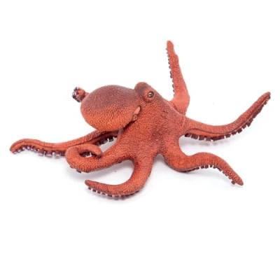 Image of Papo Hand painted Animal Figures Little octopus 56060 Marine Life Collectible for Children Suitable Boys and Girls From 3 years old