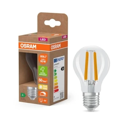 Image of OSRAM LED bulb Filament E27 3.8W 2700K dimmable