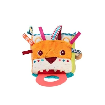 Image of LILLIPUTIENS Lion Activity Cube with Hanger, Multicolor (L83123)