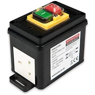 Image of Axminster Workshop BS 13A Plug &amp; Socket NVR Switch