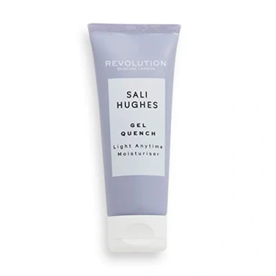Image of Revolution Beauty London Skincare, Sali Hughes, Gel Quench, Light Anytime Moisturiser, Lightweight Face Hydrating Formula, 60ml
