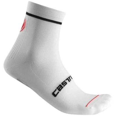 Image of CASTELLI 4520044 001 ENTRATA 9 SOCK Men&#039;s Socks White XXL