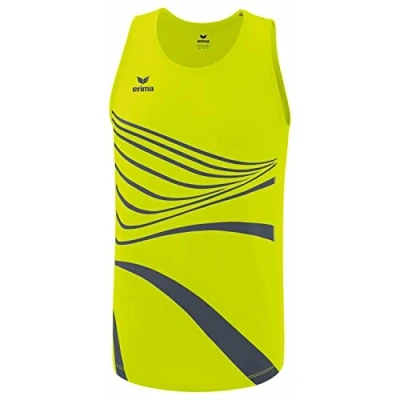 Image of Erima Men&#039;s Racing 2.0 Functional Singlet, Primrose, S