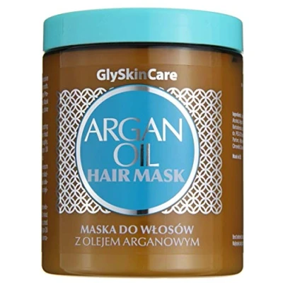 Image of Pure Argan Oil Hair Mask Infused with Natural Ingredients 100% Oil, Vitamin E, Keratin, Aloe Extract and Panthenol 300 mL