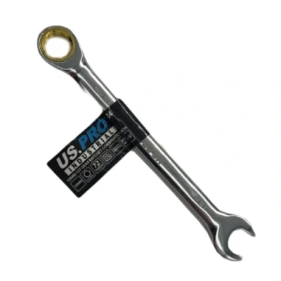 Image of US PRO INDUSTRIAL 15mm Gear Ratchet Combination Spanner Wrench 72th 12 Point 3624
