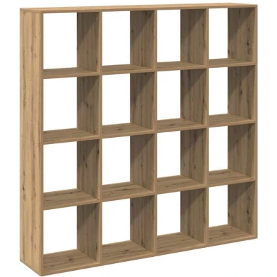 Image of Book Cabinet Artisian Oak 102x29x143 cm Engineered Wood Vidaxl