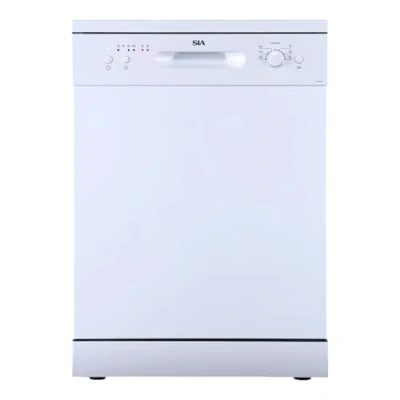 Image of 60cm White Freestanding Dishwasher 12 Place Settings 6 Programmes SIA SFSD60W