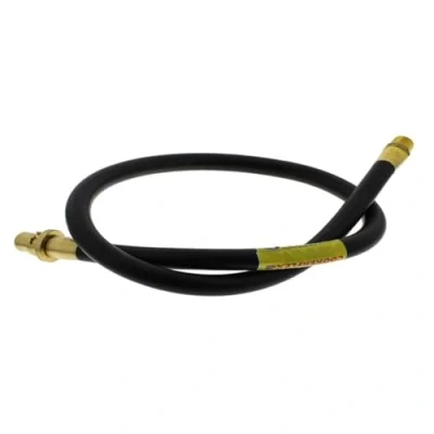 Image of Straight Gas Cooker Hose 4ft x 1/2&quot; Bayonet Approved