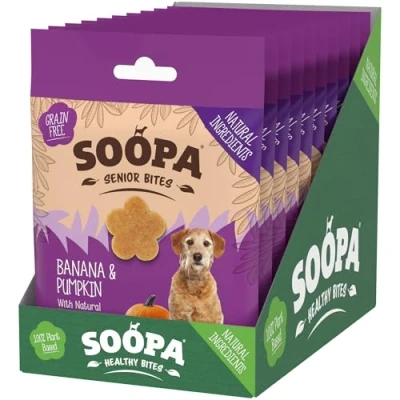Image of 10 Pack Senior Bites Healthy Vegan for Dogs