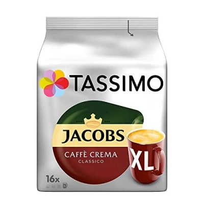Image of Tassimo Jacobs Caffè Crema Classico XL (16 Servings)