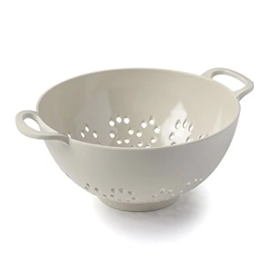 Image of Zeal Colander Small (6/15cm), Melamine, Cream, 19.5 x 15 7.5 cm