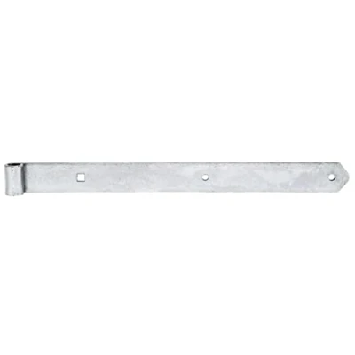 Image of Strap Hinge Straight with Rounded End Rolle 16 mm / 500 x 45 1 STK. galvanisch Gelb verzinkt
