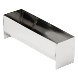 Image of Vogue U Shaped Stainless Steel Terrine Mould 135mm
