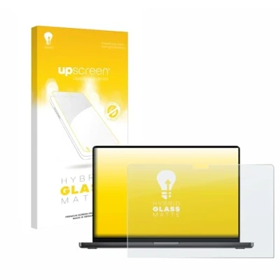 Image of upscreen Matte Screen Protector Glass Film compatible with Apple MacBook Pro 16&quot; 2023 M3 Anti Glare, Fingerprint, 9H Protection