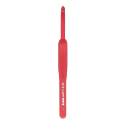 Image of Tulip Etimo Red Softgrip (6.00mm) Crochet Hook 1 Unit