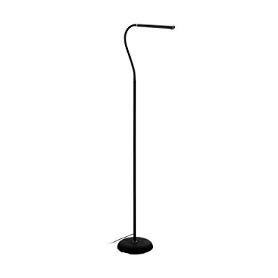 Image of Eglo LED Touch Dimmer Black Adjustable Floor Lamp &#039;LAROA&#039;