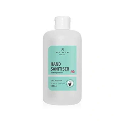 Image of Wax Lyrical 500ml Hand Sanitiser Gel, 70% Alcohol